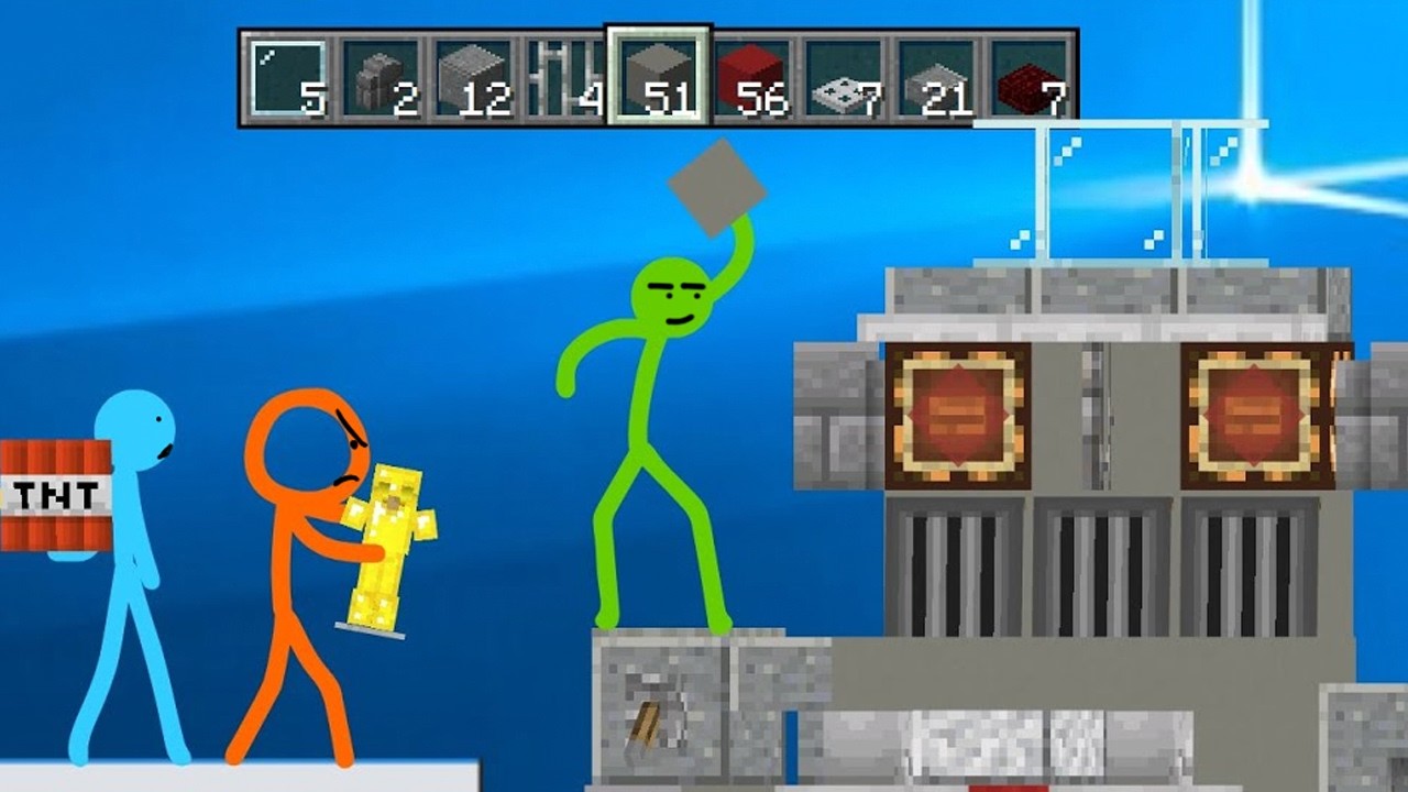 Animation Vs Minecraft Build I voiced over Build Battle - Animation vs. Minecraft Shorts Ep. 17 ...