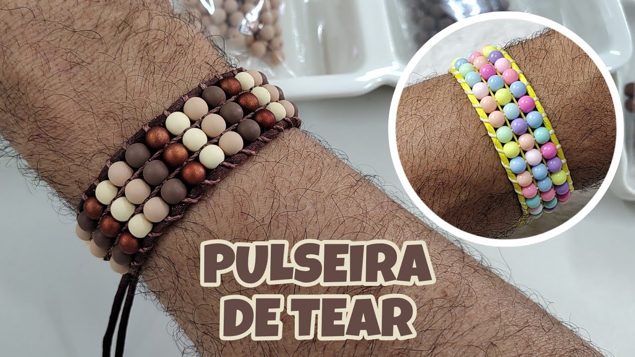 PASSO A PASSO PULSEIRA DE TEAR | @ciceroalencar