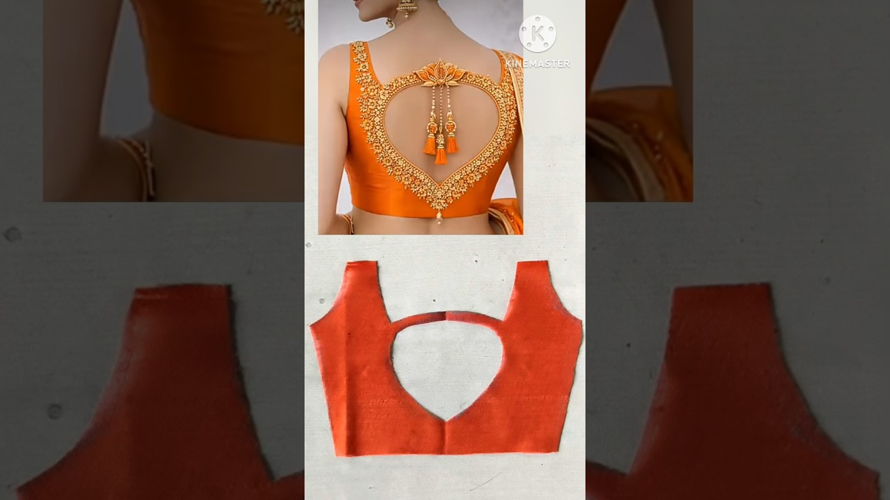 Elegant Bow Blouse Back Design ✨ Simple & Stylish | Sewing Tutorial