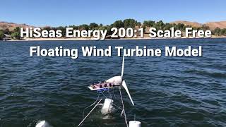 HiSeas Energy Floating Wind Turbine Model