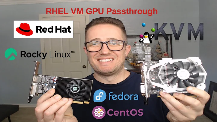 Linux VM GPU Passthrough | RHEL VFIO and IOMMU Setup | Linux Virtualization