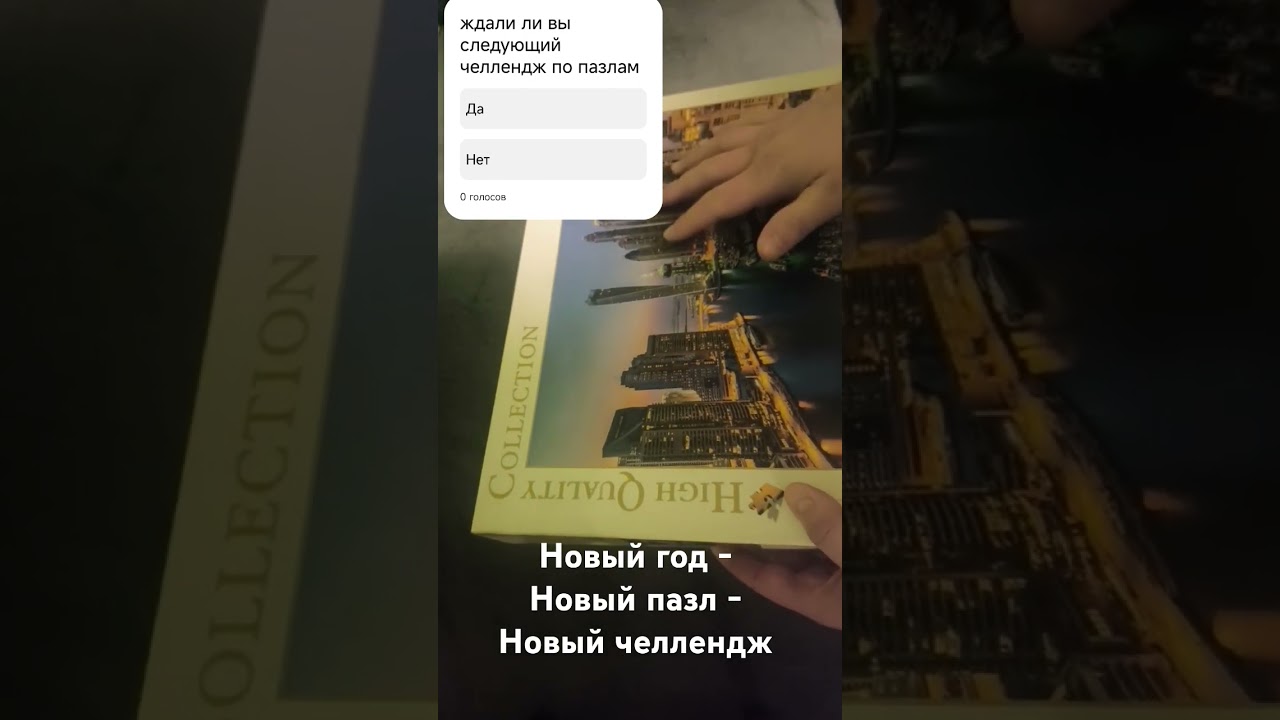 новый год - новый пазл -новый челлендж 