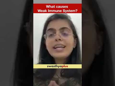 What causes Weak Immune System? | Boost Immunity | Dr Anu Daber | #Shorts