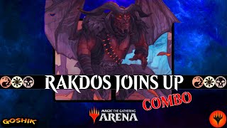 My creature dies, you lose HP|Rakdos Joins Up|Historic MTG Arena