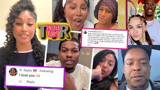 Ti Taylor IN LOVE with CJ SO COOL😳 King BLAME Nique on Being An Absent Father‼️DUB A BIG CHEATER 