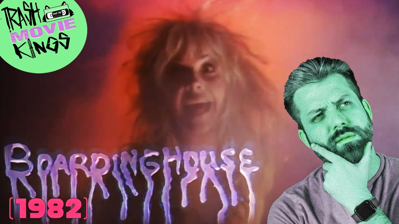 First ever shot on video (SOV) horror! Trashin' the telekinesis slasher BOARDINGHOUSE (1982) | EP74