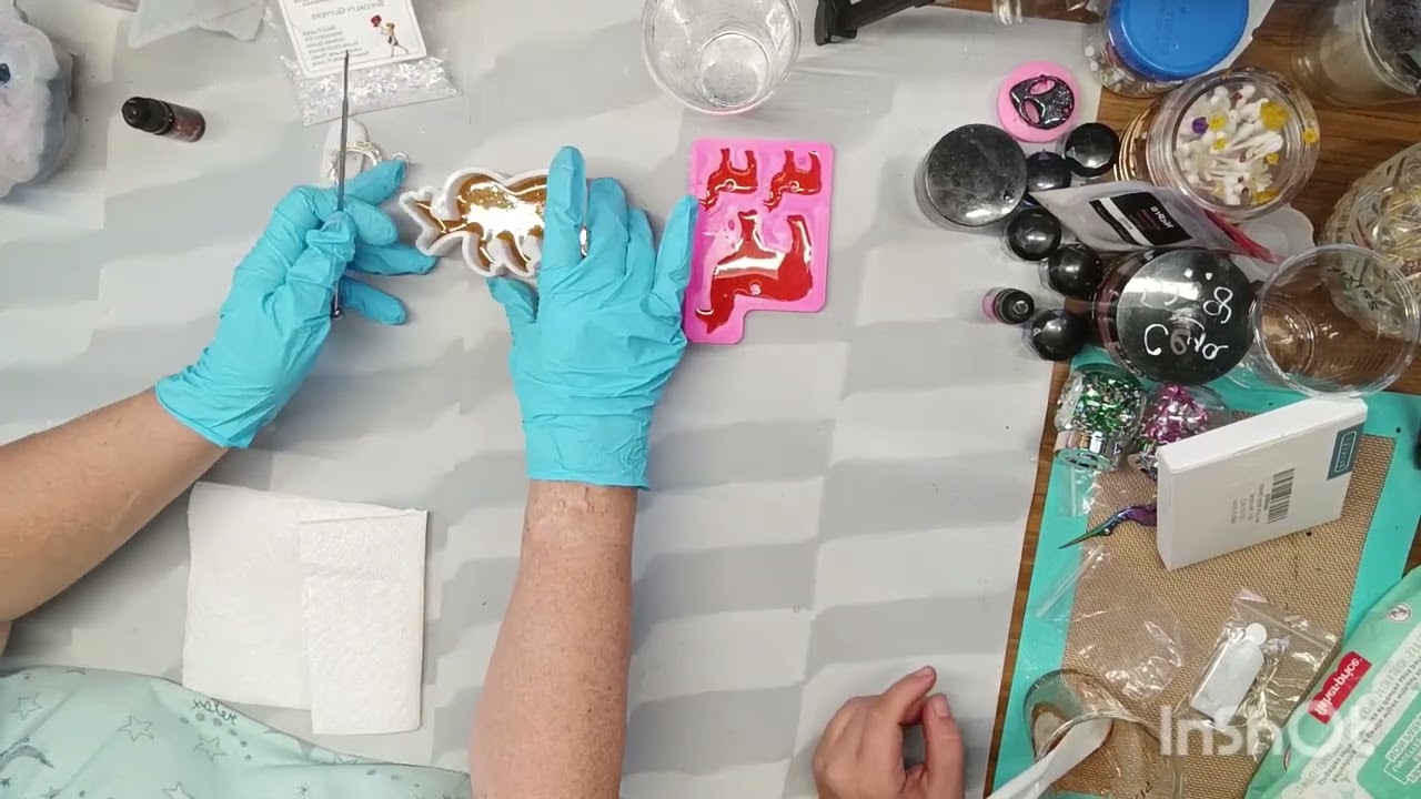 #39 Epoxy Resin Sloth , with fairy lights, Carousel Horse, Llama's, Owl.