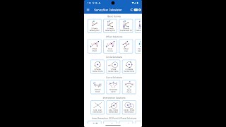 Bearing Distance 3Pt (SurveyStar Calculator) screenshot 5