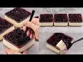 Blueberry Cheesecake Dessert Box!  [ No Steam, No Bake, No Oven ]