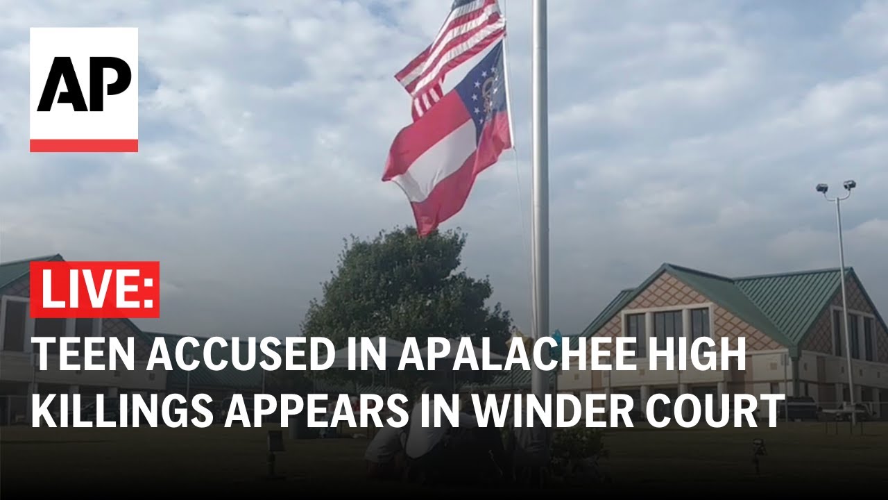 LIVE: Teen accused of killing 4 at Apalachee High is set to appear in ...