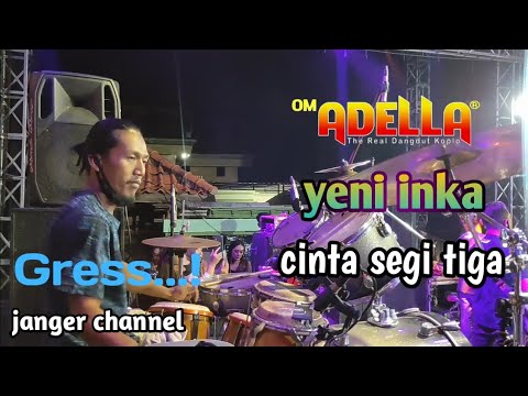 Yeni inka cinta segi tiga om adella cover kendang cak nophie live bangkalan madura