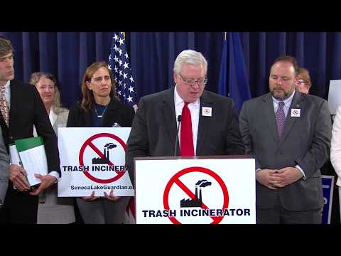 News Conference on Removing Trash Incinerators as Renewable Power Producers - 5/15/18