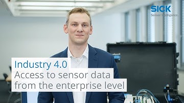 Industry 4.0: Access to sensor data from the enterprise level | SICK AG