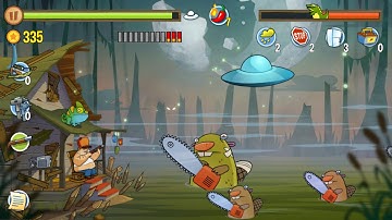 Swamp Attack - Episode 3. Level 15. Android Gameplay