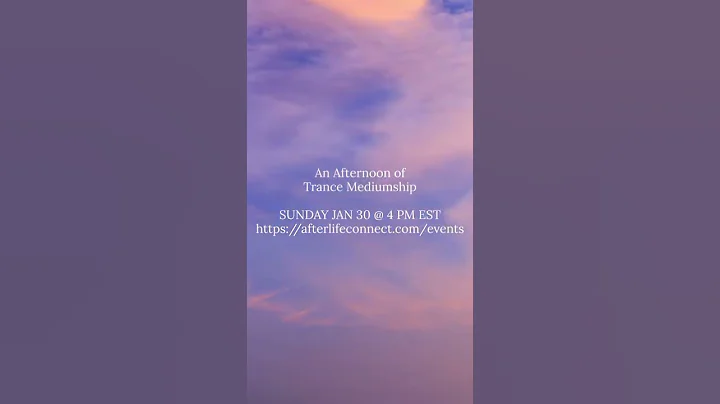 Orb Magic Presents an Afternoon of Trance Mediumship
