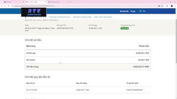 RÚT TÀI KHOẢN PAYPAL BỊ KHÓA 180 NGÀY | PAYPAL LIMIT 180DAYS | DTV Media