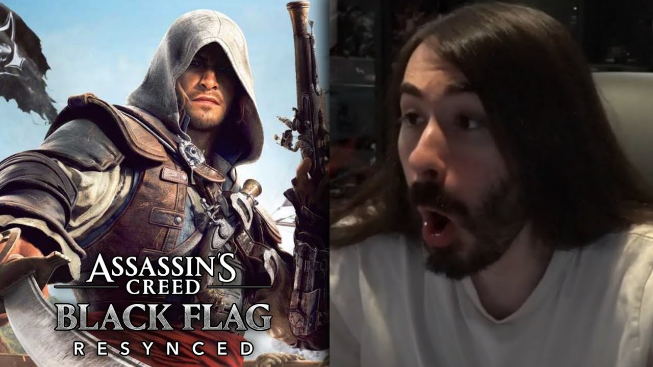 Charlie’s Reaction To Assassin’s Creed Black Flag Resynced Showcase Trailer!! | MoistCr1tikal