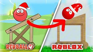 Roblox Red Ball 4 - Christmas Red Ball - Level 1 of 15 - All Levels - Gameplay Boss Level 15 of 30 screenshot 5