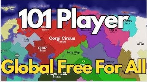101 Player Global Free For All - Territorial IO