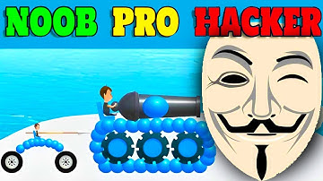NOOB vs PRO vs HACKER - Draw Joust