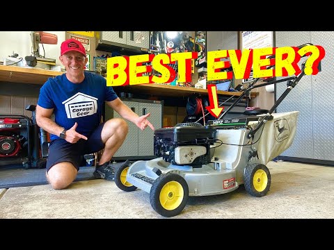 Was The John Deere 14pz The Best “push” Mower Ever Built?