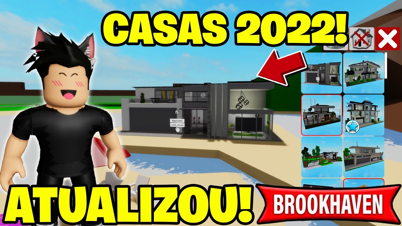 ATUALIZAÇÃO! NOVA MANSÃO E LIMOUSINE NA NOVA CIDADE NO BROOKHAVEN RP  (Roblox) 