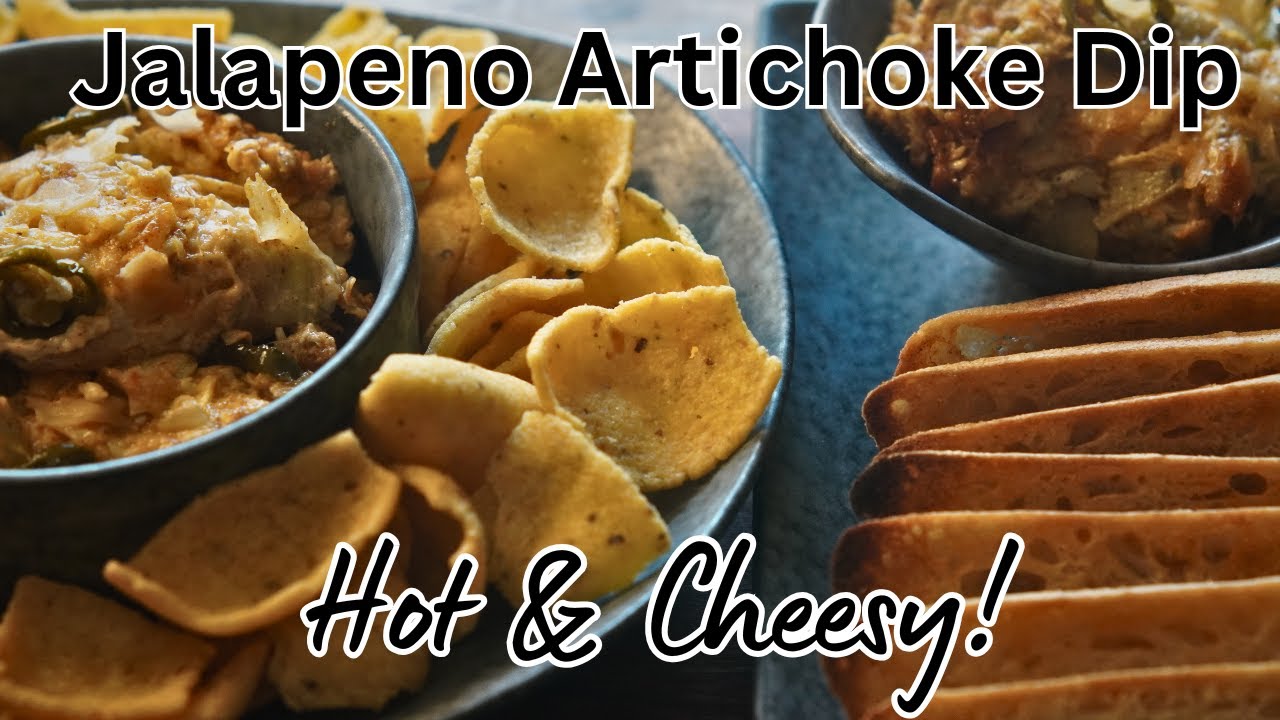 Hot & Cheesy Jalapeno Artichoke Dip: Quick & Easy Game Day Party Ideas, Part 2.