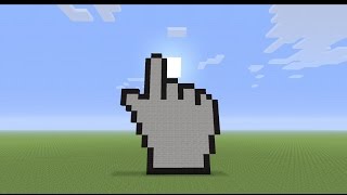 Minecraft pixel art Mouse Cursor