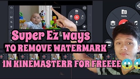 HOW . TO REMOVE WATERMARK ING KINEMASTER . SUPER EZ WAYSSS.