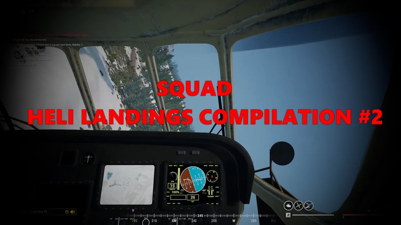 Squad Helicopter JHooks and Landings 2 YouTube