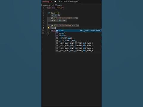 Beginner C programming problem (part-2) | @CodeWithHarry Chapter-1 ...