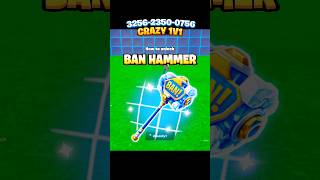 How to get the Ban Hammer in Crazy 1V1 FFA Hozzy, 3256-2350-0756, #teamhozzy #banhammer #crazy1v1ffa How to get the Ban Hammer in Crazy 1V1 FFA Hozzy, 3256-2350-0756, #teamhozzy #banhammer #crazy1v1ffa