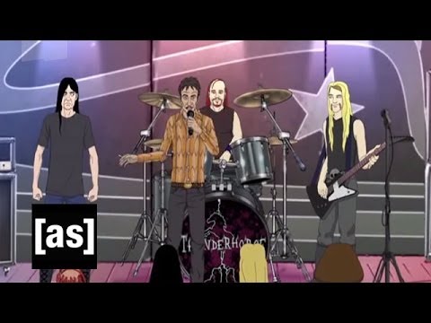 Dethklok Sees Thunderhorse | Metalocalypse | Adult Swim - YouTube