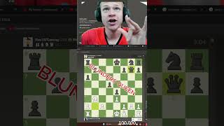 JYNXZI Can not Stop Giving Away his Queen in Chess!! #viral #fyp #jynxzifunnymoments #chess #shorts