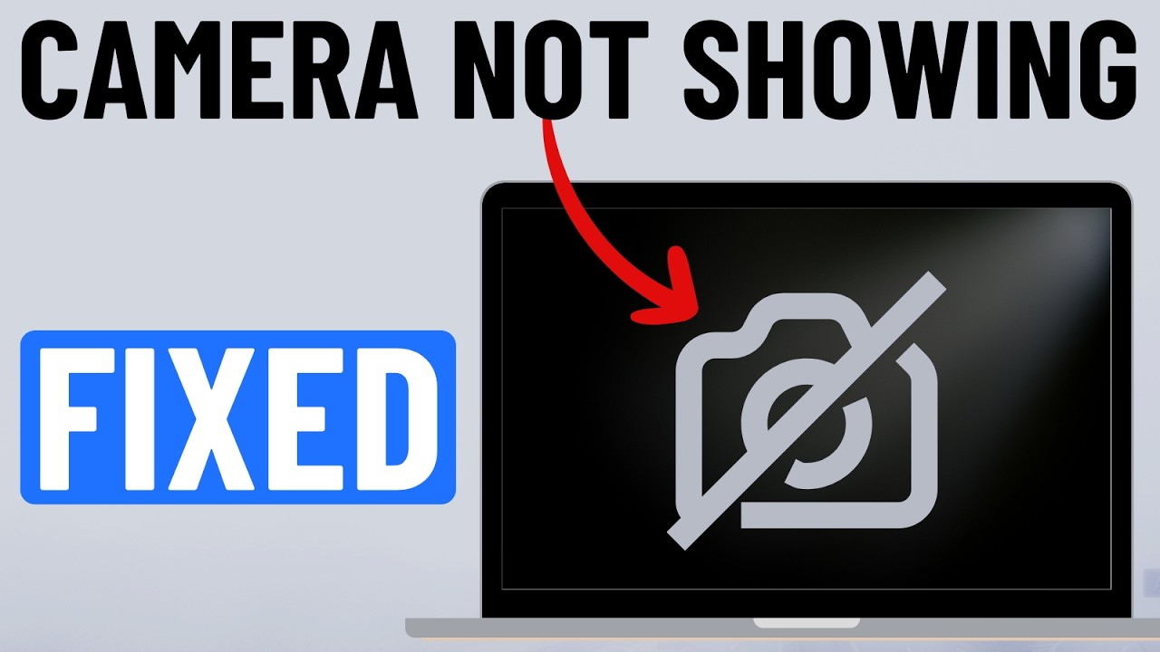 Fix Camera Not Working on Windows 11 Laptop (in 1 Minute) - YouTube