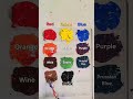 How to create White from 3 Primary colors and it's surprising #colormix #satisfying #colormixing