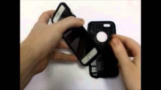 Duranium Water Resistant Iphone 66S Case Installation
