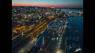 DJI Mini 3 Pro Night Hyperlapse Tacoma, WA