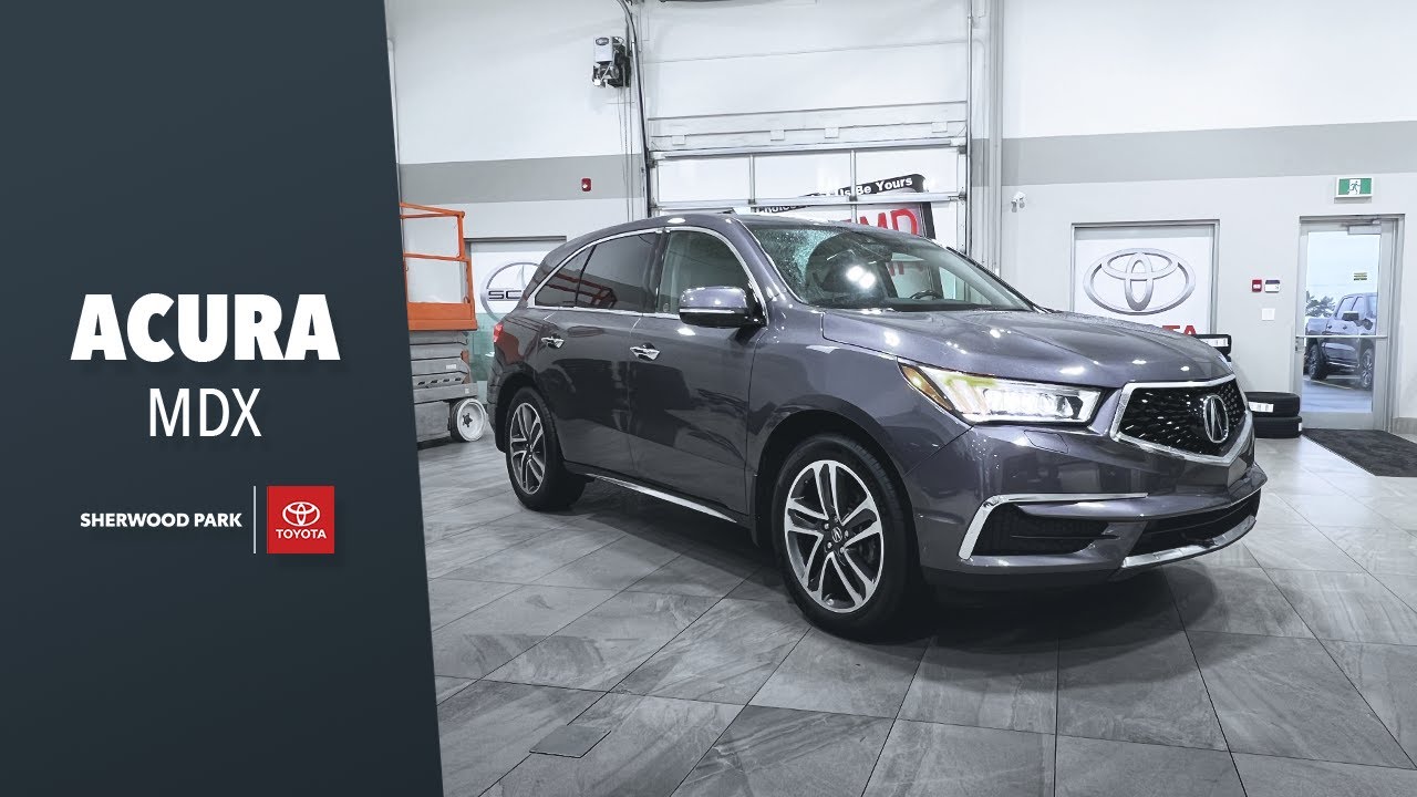 2017 Acura MDX Tech Pack Tour - YouTube
