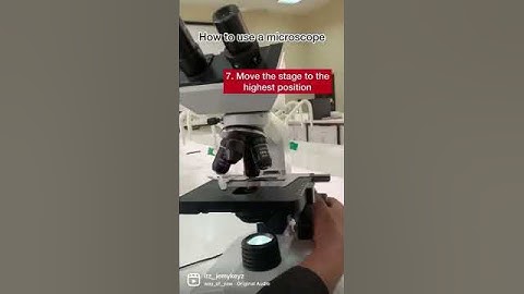 HOW TO USE A MICROSCOPE #microscope #anatomy #histology