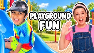 Ms Rachel (inspired) toddler learning | Learning at an Outdoor Playground #msrachel #toddlerlearning
