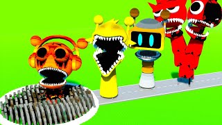 SPRUNKI EVOLUTION vs GIANT SHREDDER in Teardown