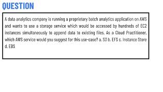 A data analytics company is running a proprietary batch analytics application on AWS