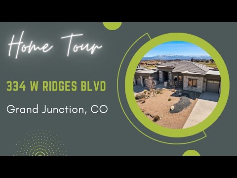 334 W Ridges Blvd, Grand Junction, CO home video tour