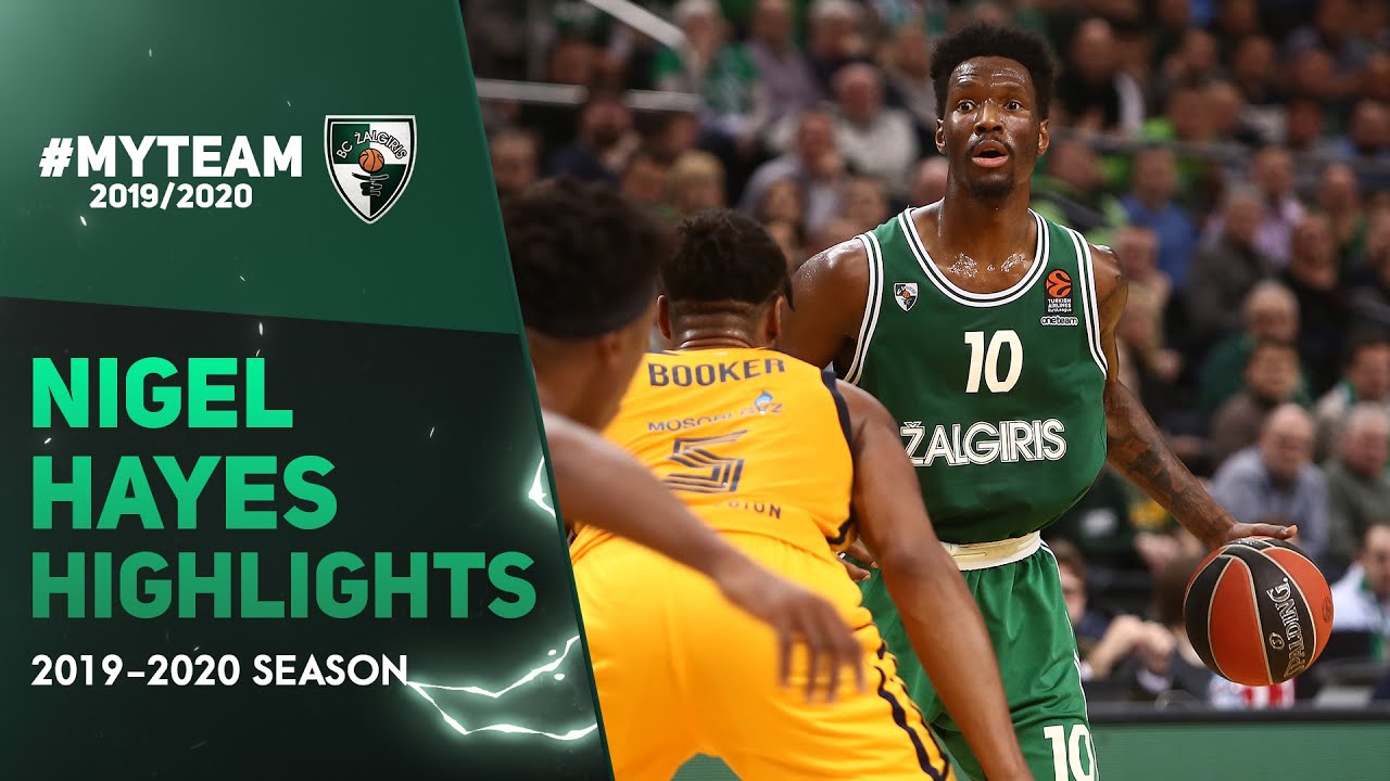 Zalgiris Keep Hayes For Another Season Eurobasket News