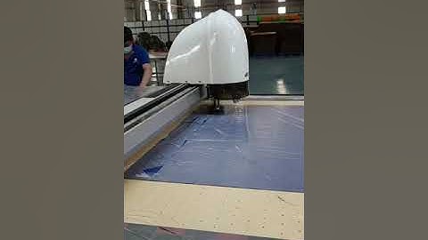 BÁN MÁY CẮT VẢI TỰ ĐỘNG NHIỀU LỚP IECHO GLSA, Máy Mới 95%