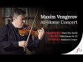 Maxim Vengerov | Exclusive At-Home Concert | Classic FM Session
