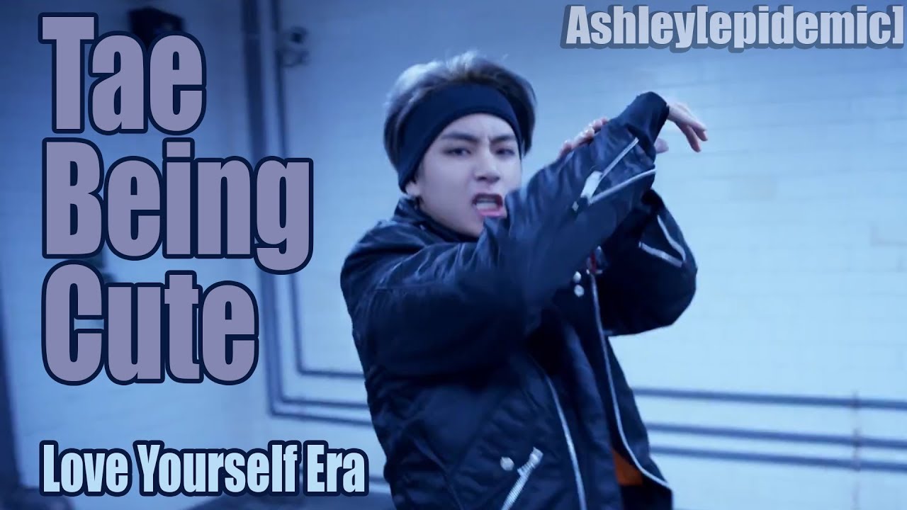 Taehyung Being Cute - Love Yourself Era