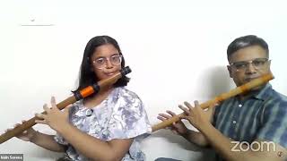 Father Daughter duo Live Flute Performance