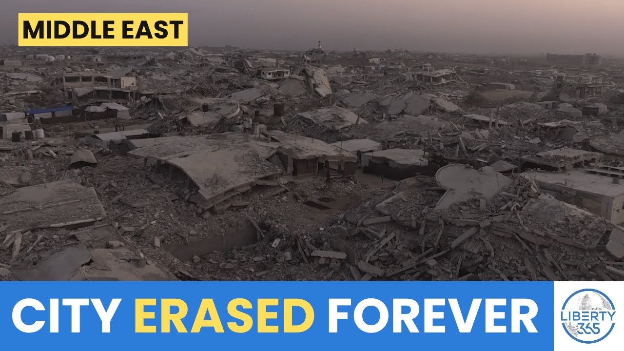 EXCLUSIVE: Drone Reveals Total Destruction in Gaza After Latest Israeli ...